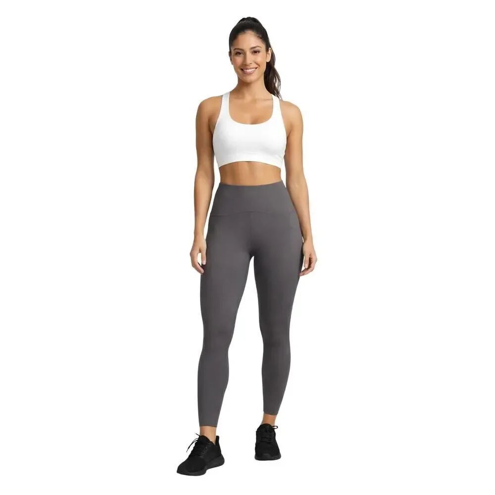 SPANX Women's Booty Boost Active Leggings Gray Size Extra Large